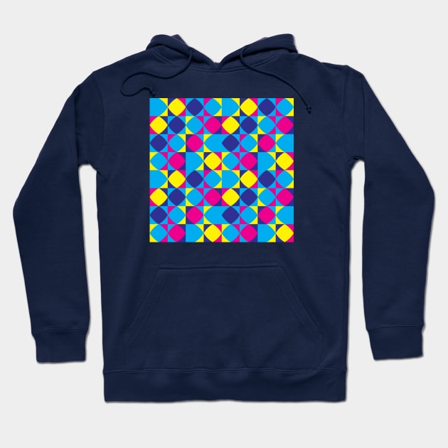 Pop Art Pattern Hoodie by Elephant Kid